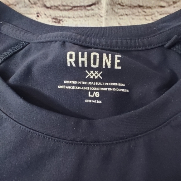 Rhone Mens Reign Performance Tee Shirt Large - Picture 3 of 11